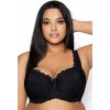 Mat Vystužená podprsenka M-053/22 Big CARMELA Maxi Čierna 80I