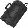 Travelite Basics Wheeled duffle expand Black + kozmetická taštička zadarmo