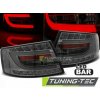Tuning-tec Zadné LED svetlá SMOKE pasuje na AUDI A6 C6 SEDAN 04.04-08 7PIN