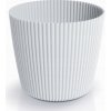 PROSPERPLAST Květináč MILLY ROUND 19,6 cm, antracit