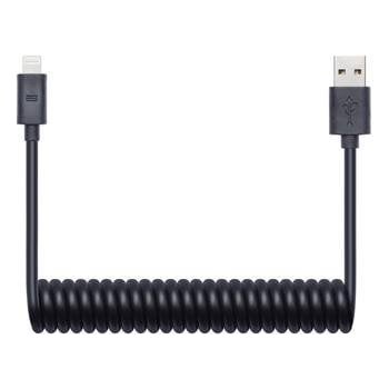 Connect IT CI-682 Lightning - USB spirálový flexibilní, 1,2m, černý od 8,4  € - Heureka.sk