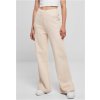 Ladies Heavy Terry Garment Dye Slit Pants - pink 3XL