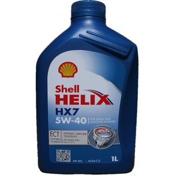 Shell Helix HX7 ECT 5W-40 1 l