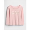 GAP Baby tričko s logom Ružová 12-18M Ružová Ružová