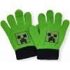 Fashion.uk · Detské pletené prstové rukavice Minecraft - zelené