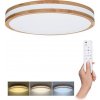 Stropnica LED 380mm 48W 3-6000K CCT+DO 3360lm IP20 Wood decor SOLIGHT WO8007