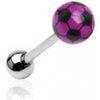Steel Edge Piercing do jazyka 0207-violet