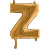 Balón písmeno Z zlaté 35 cm