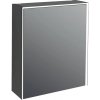 Zrkadlová skrinka s osvetlením Jungborn QUATTRO / SEDICI / NOVE 60 x 20 x 70 cm čierna matná
