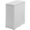 Aqualine Aqualine, AMBROGIO kôš na bielizeň 50x55x28 cm, biely, 203802