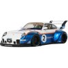 1:18 PORSCHE 911/993 RWB X LIBERTY WALK WHITE/BLUE