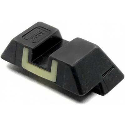 Glock Luminiscenčné oceľové hľadí 6,5 mm Čierna