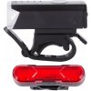 VERK GROUP Bike light predné zadné led usb kit