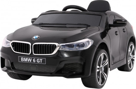 Beneo Elektrické autíčko BMW 6GT EVA kolesá kožené sedadlo Batéria 2 x  6V/4Ah 24 GHz DO 2 x motor USB vstup orginal licencia čierna od 189 € -  Heureka.sk