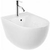 Kludi Resa D Závesný bidet, otvor na batériu, lesklá biela 24BIW0143