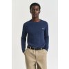 SVETER GANT COTTON CABLE C-NECK DARK JEANSBLUE MELANGE