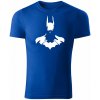 T-ričko Batman pánske tričko Farba trička: Kráľovská Modrá, Farba potlače: Biela, Veľkosť: S