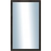 DANTIK - Zrkadlo v rámu, rozmer s rámom 60x100 cm z lišty LEDVINKA tmavo hnedá (1442)