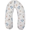 EKO Vankúš na dojčenie Velvet Giraffe Blue