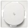 Tlačidlo zvonček bez rámika EON biele E610.0
