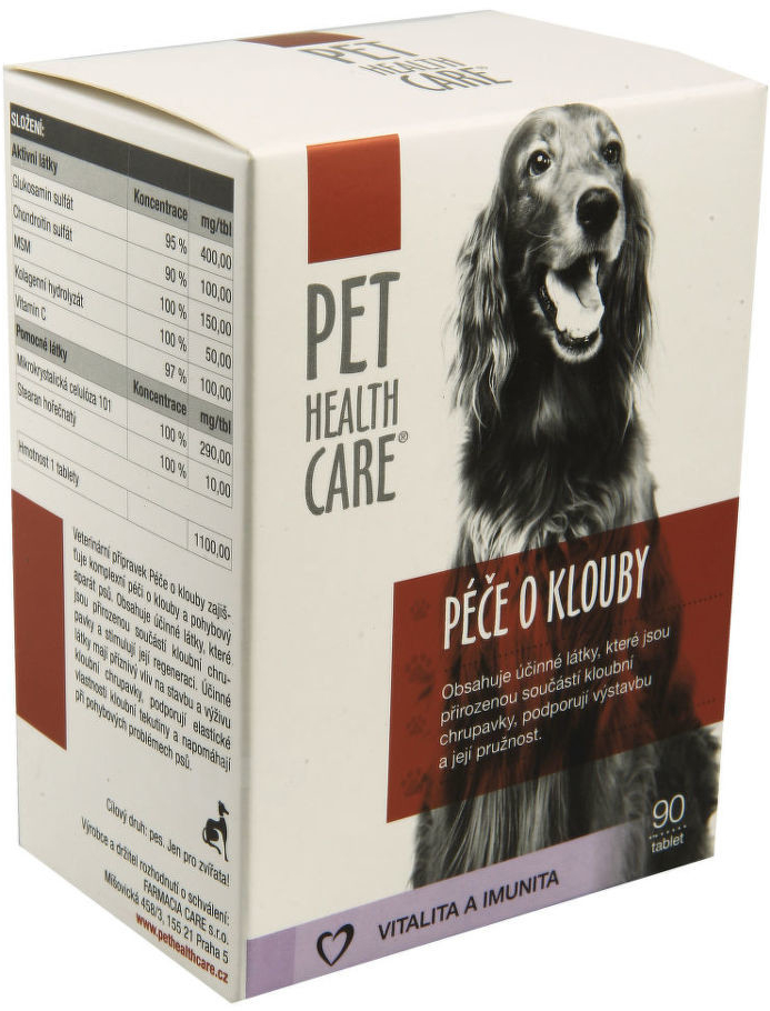 Farmacia Care PET HEALTH CARE Starostlivosť o kĺby pre psov tbl.90