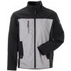 Planam NORIT HYBRIDJACKE softshellová bunda pánska Zinková čierna
