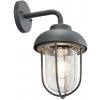 Trio 202760142 záhradná nástenná lampa Duero 1x40W | E27 | IP44 - antracitová, industriálna TRIO DUERO 202760142