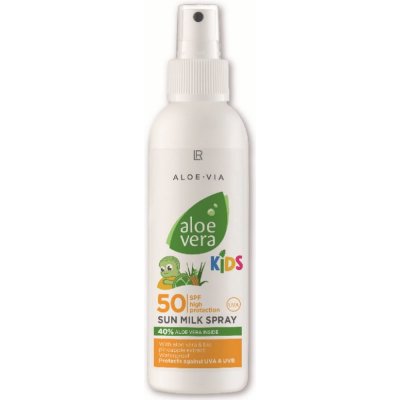 LR Health Beauty Aloe Vera Kids Sun SPF 50 Opaľovacie mlieko v spreji 150 ml