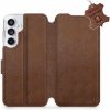 Mobiwear flip kožené knižkové na Samsung Galaxy A55 5G Hnedé L_BRS 5906511104907