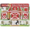 Melissa & Doug magnetická skrývačka v drevenom domčeku