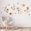 Nálepky na stenu kvety v boho štýle - Plotbase, s.r.o. 120x70cm