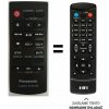 Panasonic N2QAYB001215 náhradný diaľkový ovládač iného vzhľadu