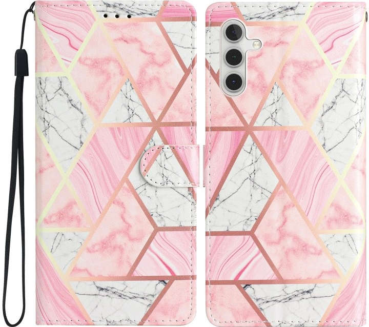 PROTEMIO 71941 ART Peňaženkový Samsung Galaxy A55 5G PINK MARBLE