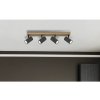 Stropné svietidlo Globo 57911-4G Robby 4xGU10 35 W hnedé/čierne