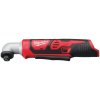 MILWAUKEE M12BRAID-0 Aku pravouhlý rázový 1/4