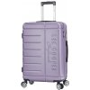 Cestovný kufor Lee Cooper Brighton L 99 L fialová