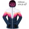 Alpine Pro FEEDRA dámska modrá páperová lyžiarska bunda s membránou ptx - M-Lady (širší)