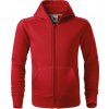 MALFINI Detská mikina Trendy Zipper - Červená | 146 cm (10 rokov)