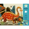 DJECO Penová mozaika Dinosaury: tvorba podľa čísiel
