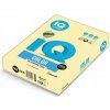 IQ Color papier, pastelová svetlo žltá A4 80g, 500 listov