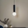 LEDS-C4 Mist kúpeľňová závesná lampa IP44 čierna - 00-8337-05-F9