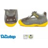 D.D.STEP Kožené sandálky H015 bear - dark grey Veľkosť-obuvi: 20