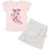 Dojčenské tričko so sukienkou New Baby Butterflies Ružová 68 (4-6m)