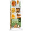 PUUR pauze sticks exotic fruit - lahodné tyčinky s exotickým ovocím pre hlodavce a malé cicavce 110 g