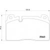 Sada brzdových platničiek kotúčovej brzdy BREMBO P 85 122