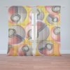 Sablio Záclony Pokemon ball Pattern: 2ks 150x250cm