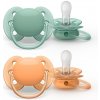 Philips AVENT Cumlík Ultrasoft Premium neutral 0-6m 2 ks