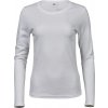 Tee Jays | 590, Dámske tričko Interlock s dl. rukávom, biela, S