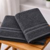 EVENIT Froté uteráky, osušky EMKA ové antracit Bavlna 30x50 cm