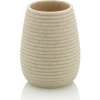 KELA KELA Pohár MEDEA poly béžová H 11cm / Ř 8cm KL-24102 (KL-24102)